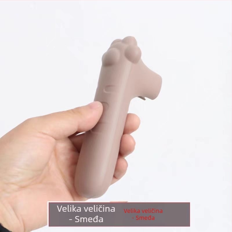 Silikonski zaštitnik ručke vrata s otiskom mačje šape, protivklizni pokrov za kupaonicu, spavaću sobu i prozor, antistatični stražnji jastučić