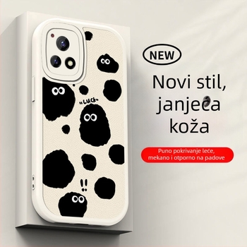 Kućište za Vivo Y55s, kompatibilno s Y53s i Y52s, silikon, otpornost na padove, sladak zabavan dizajn, za oba spola