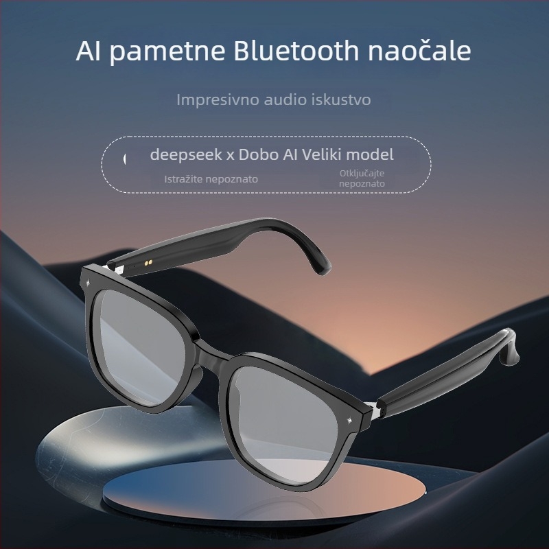 AI Bluetooth naočale s prijevodom, pozivima i glazbom — tri u jednom za vožnju biciklom