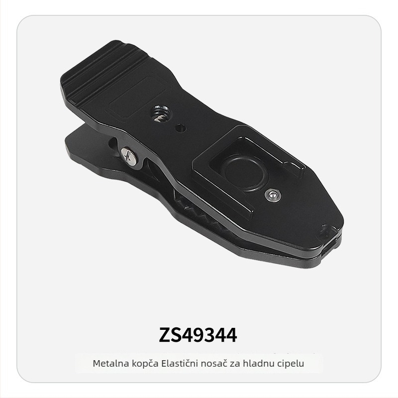 360° amortizirani rotirajući držač mikrofona za hladnu cipicu – aluminijska legura, navoj 1/4"