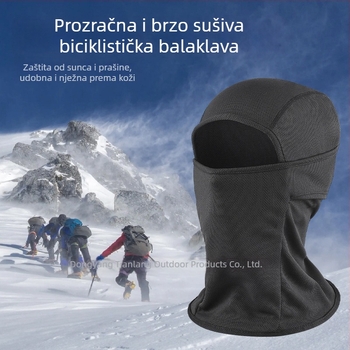 Balaklava za motocikle – maska za cijelo lice, otporna na vjetar, proljeće i ljeto