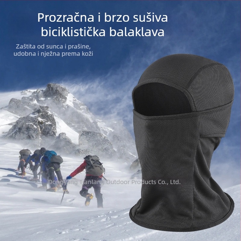 Balaklava za motocikle – maska za cijelo lice, otporna na vjetar, proljeće i ljeto