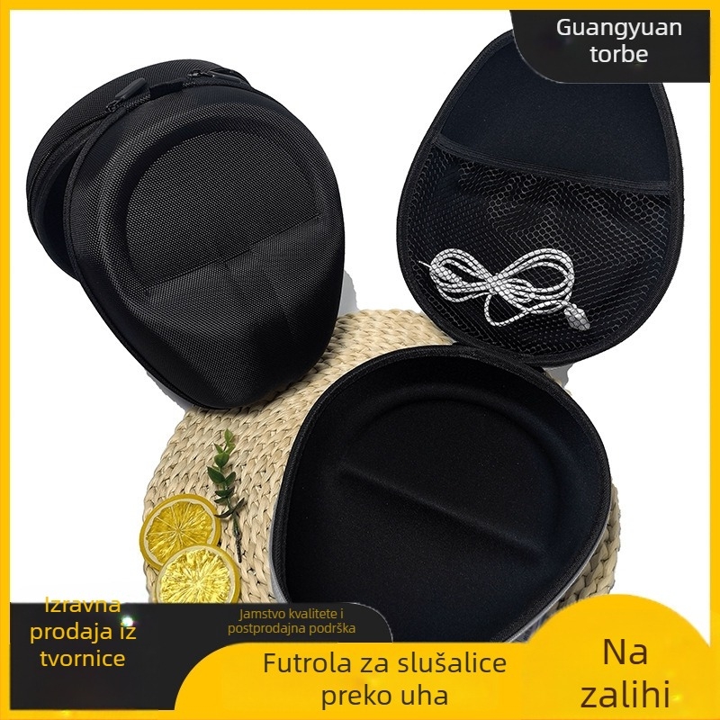 Univerzalni etui za slušalice preko uha EVA materijal, velik kapacitet za Edifier, Sony Wireless Bluetooth, Audio-Technica zaštitna kutija