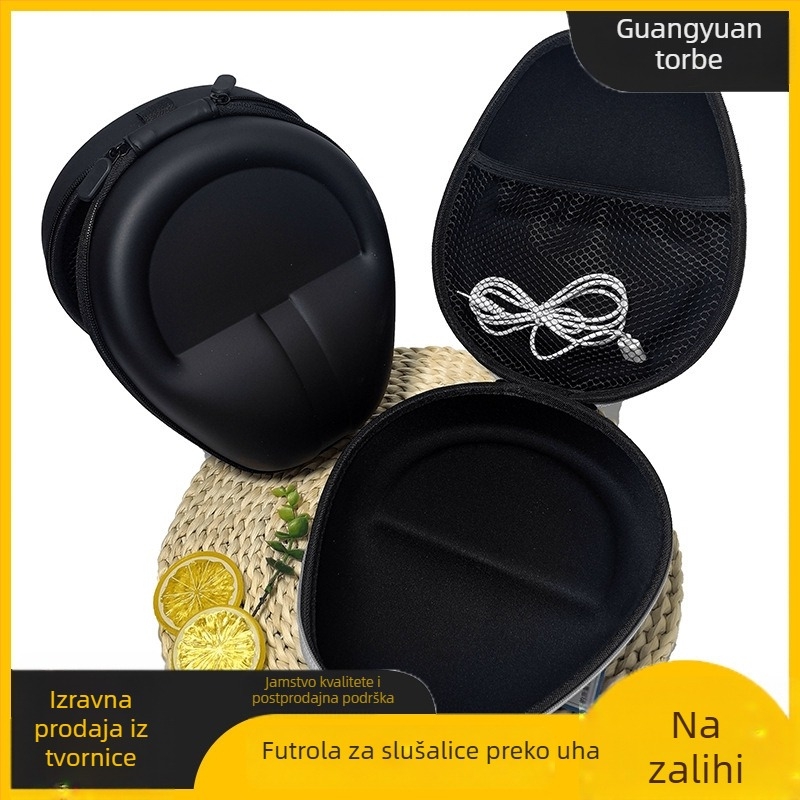 Univerzalni etui za slušalice preko uha EVA materijal, velik kapacitet za Edifier, Sony Wireless Bluetooth, Audio-Technica zaštitna kutija