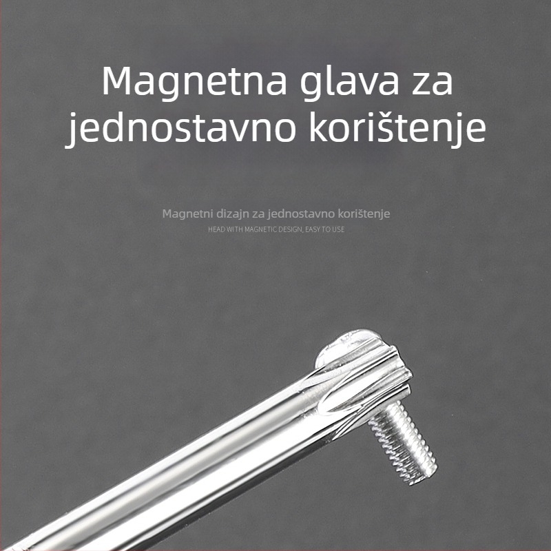 Skup Torx odvijača s produženom šipkom od 40 cm, veličine T5-T30, s otvorima i bez njih