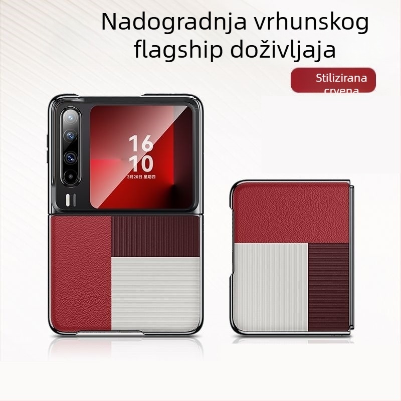 Kožna ultra-tanka futrola za Huawei Pura X — puna zaštita od padova, unisex