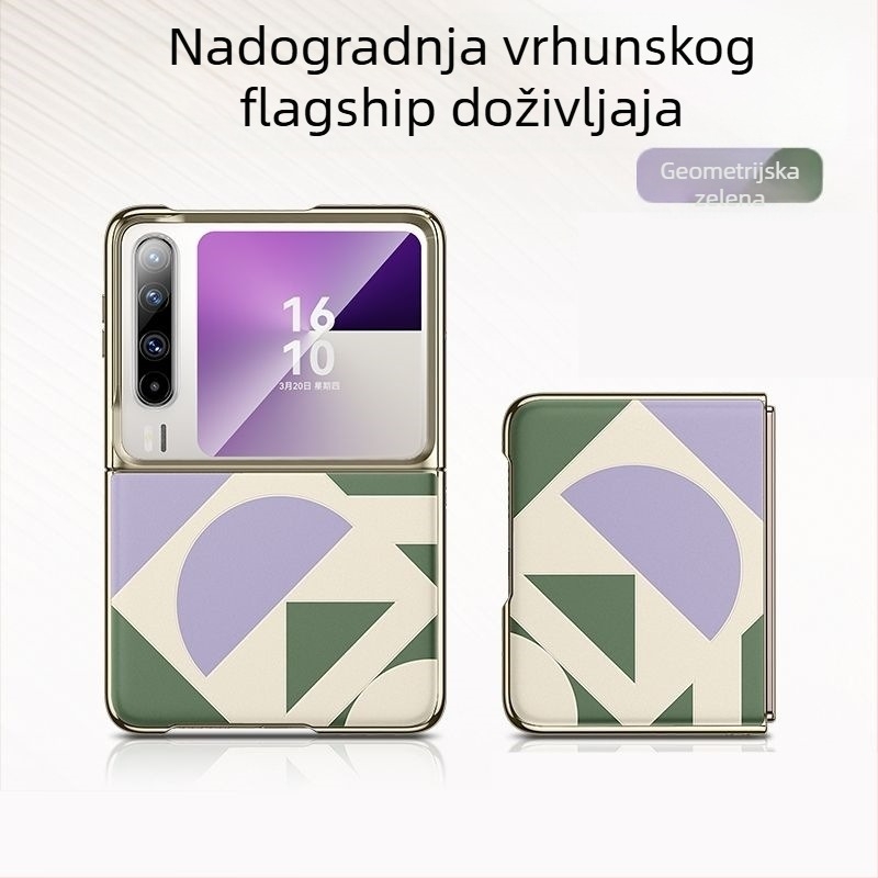 Kožna ultra-tanka futrola za Huawei Pura X — puna zaštita od padova, unisex
