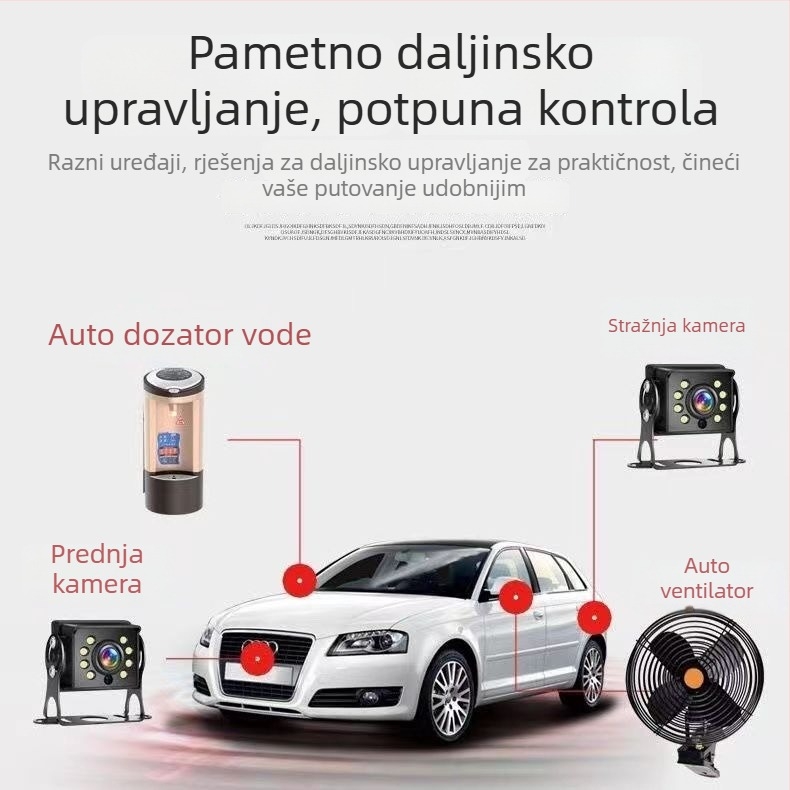 Bežični relej za upravljanje napajanjem, 5V/12V/24V, za kontrolu pristupa i niskotrošnih automobilskih krugova