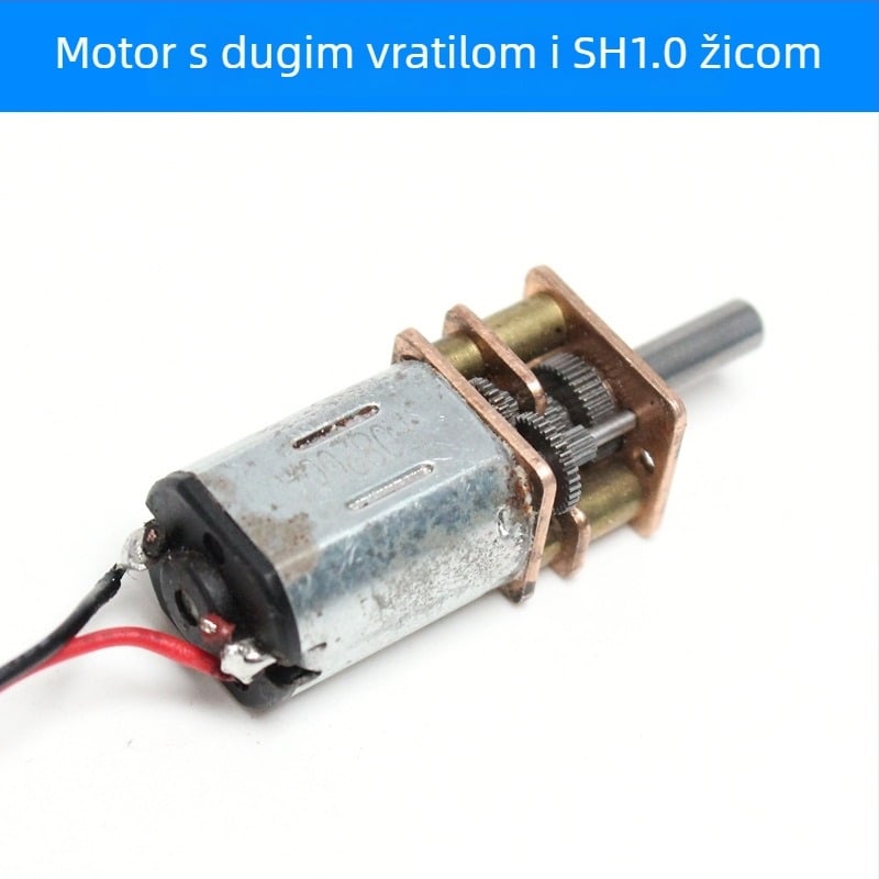 GA12-N20 redukcijski motor s encoderom, N20 DC motor s metalnim zupčanicima – motor s metalnim zupčanicima za pametne kolica