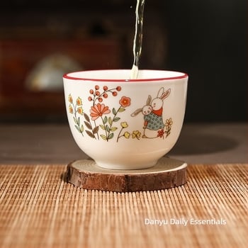 Porcelanska šalica za čaj za kućnu upotrebu, mala šalica u kineskom Gongfu stilu