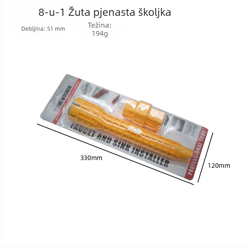 Cijevni ključ za drez: instalacija, popravak i demontaža slavina, cijevi i kutnih ventila