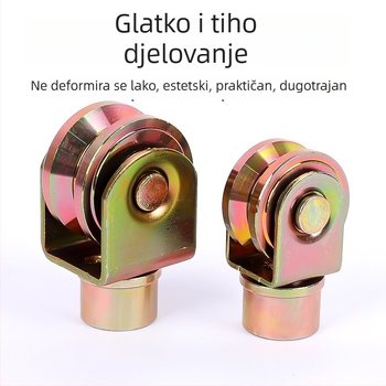 Univerzalni kotači za tračnicu za klizna vrata, vodilice za sajlu, kotači od kutnog željeza, klizne kladke za vrata