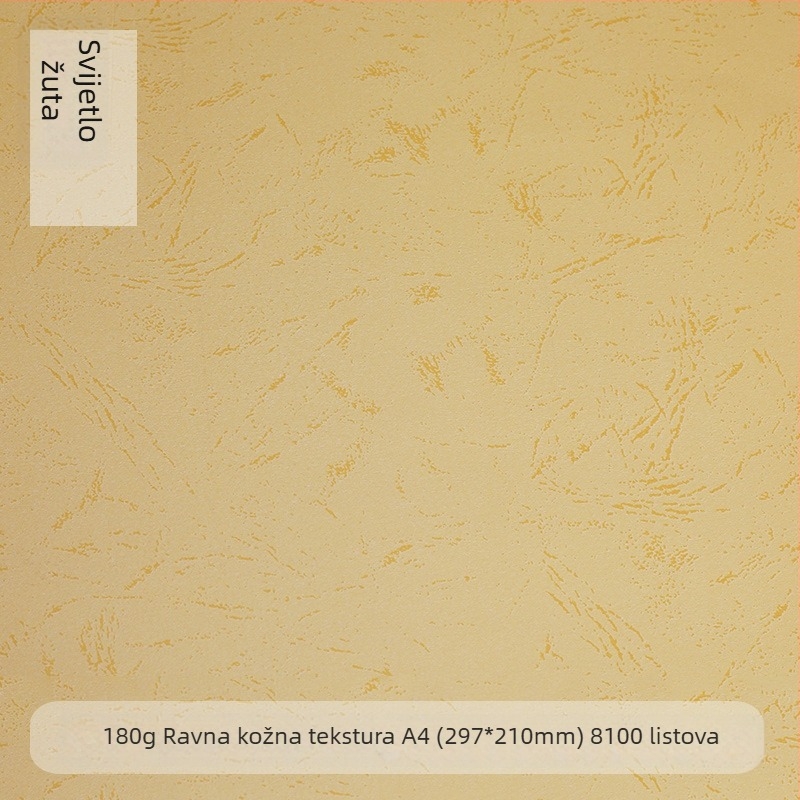 A4 180 g papir za povezivanje s ravnom kožnom teksturom, za korice dokumenata, 210 × 297 mm