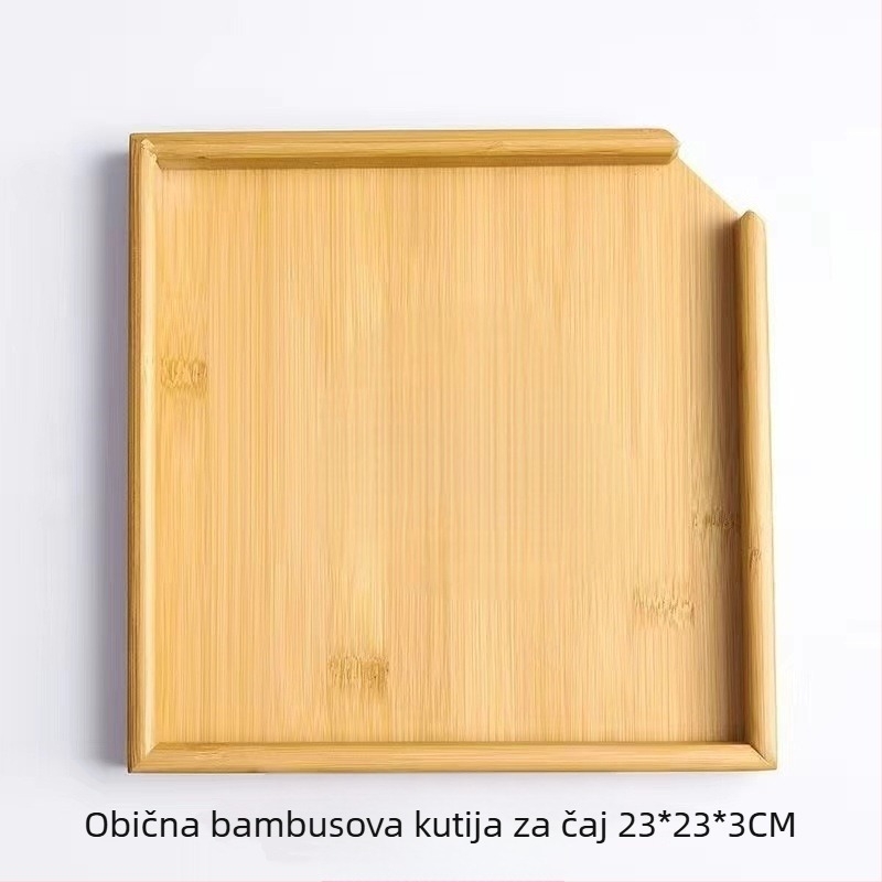 Set od bambusovih kutija za čaj i podmetača, Pu'er čaj, kutije za kušanje, tanjuri za čaj, otvarači i noževi za čaj