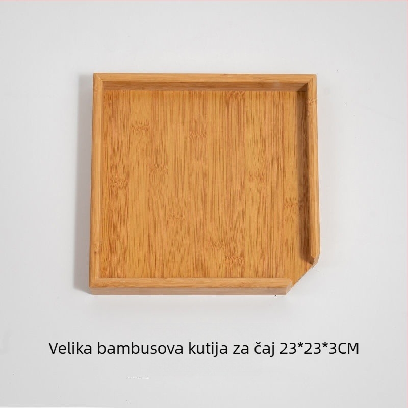 Set od bambusovih kutija za čaj i podmetača, Pu'er čaj, kutije za kušanje, tanjuri za čaj, otvarači i noževi za čaj