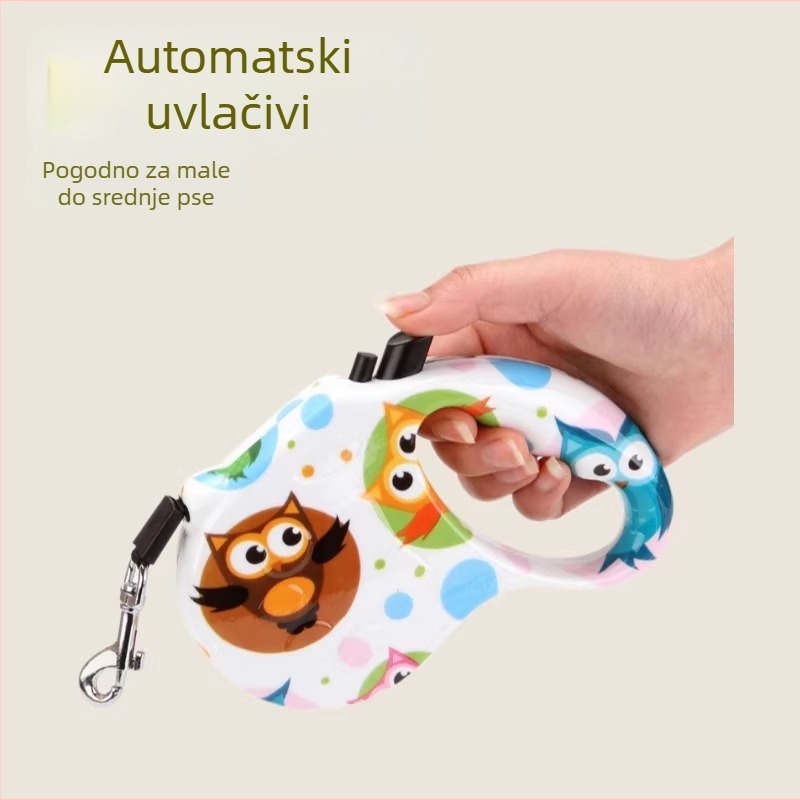 Automatska povodac za pse za male i srednje pasmine
