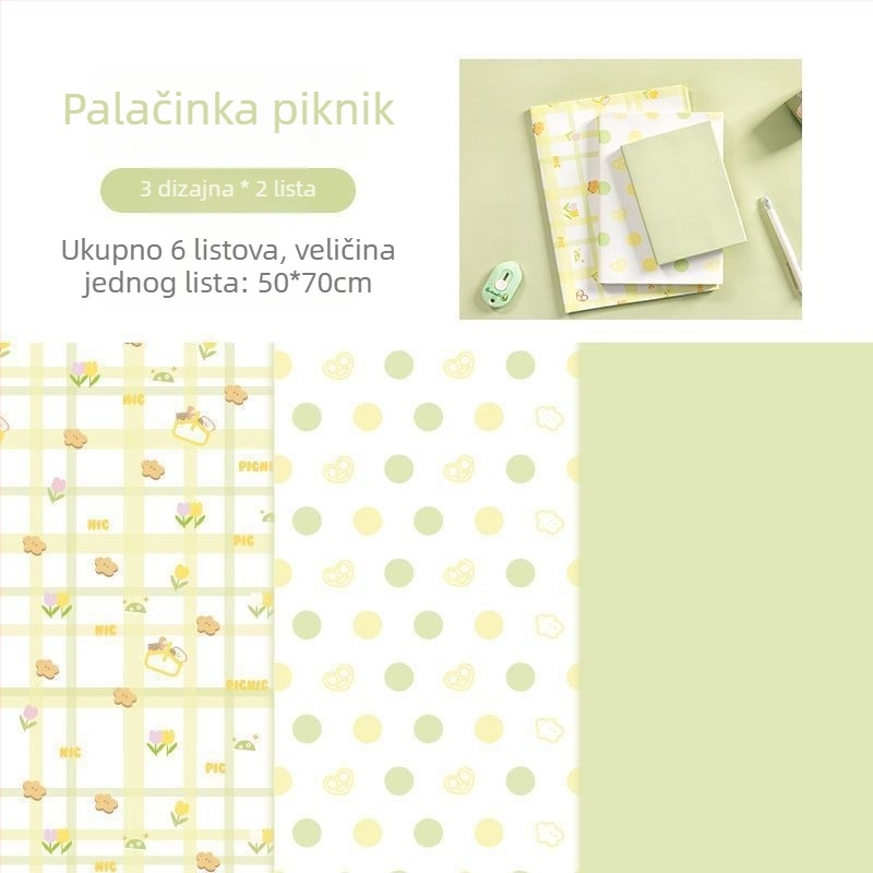 Elegantni zaštitni omot za udžbenike i bilježnice osnovne škole, s papirnom naljepnicom, neproziran i vodootporan