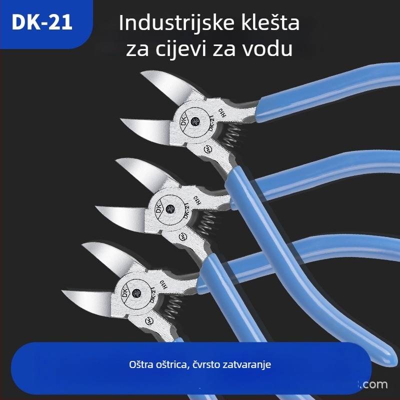Model 170 — 5-inčne mini dijagonalne kliješta za DIY elektroniku, krom-vanadijev čelik, za rez mekih materijala (drut, plast, žičana mreža)