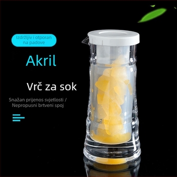 Akrilni dekantor s dizajnom dvostrukog mača, kapacitet 401–500 ml, proziran, otporan na padove, za bar i restoran