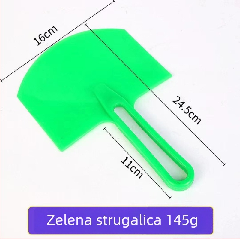 Plastična špahtla za malter, plastična ploča za malter i držač ploče pepela