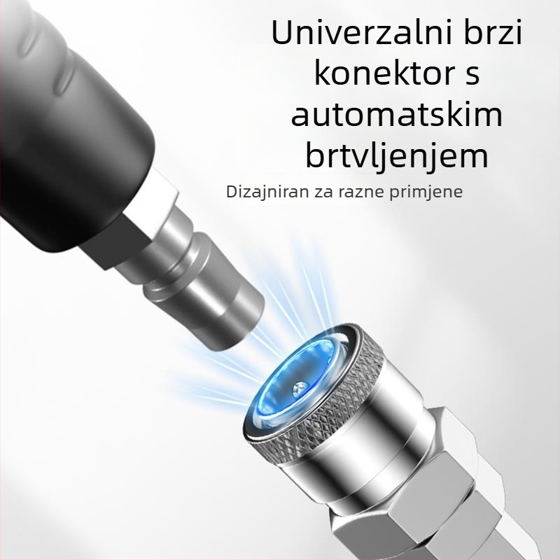 Visokotlačni pištolj za izbacivanje prašine s produženom mlaznicom – pneumatski alat za čišćenje prašine s kamiona