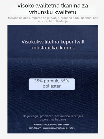 Muške radne hlače s anti‑statikom, otporne na habanje, za nužne spašavanje i obuku tima na planinskim cestama