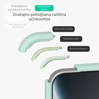 Kućište od tekućeg silikona s punim pokrićem za Oppo Reno 15 Pro – mekan dodir, otpornost na padove, mat završetak; boje: bijela, ružičasta, žuta, crvena, ljubičasta, siva, zelena, smeđa, plava, crna, antik bijela.
