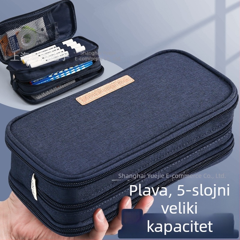Deli pernica velikog kapaciteta za učenike, višeslojna, otporna na mrlje