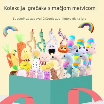 Plišana igračka za hrčke, umirujuća i dekorativna za kavez, zlatni hrčak