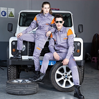 Ljetni set radne odjeće za popravke automobila – kratkih i dugih rukava, otporno na mrlje, pamuk s vlago-odvodnim svojstvima