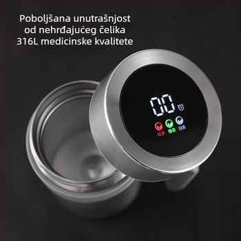 Fuguang termos od nehrđajućeg čelika s ručkom, velik kapacitet, čajni infuzor, unutarnji 316, vanjski 304, izolacija 6-12 sati, poslovni dar, tisk logotipa, pakiranje u šarenu kutiju