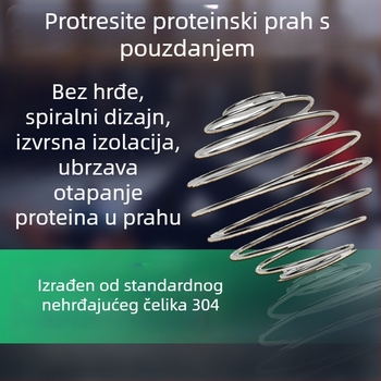 Prijenosna plastična shaker čaša s flip-top poklopcem, 400 ml, velika kapaciteta za fitness