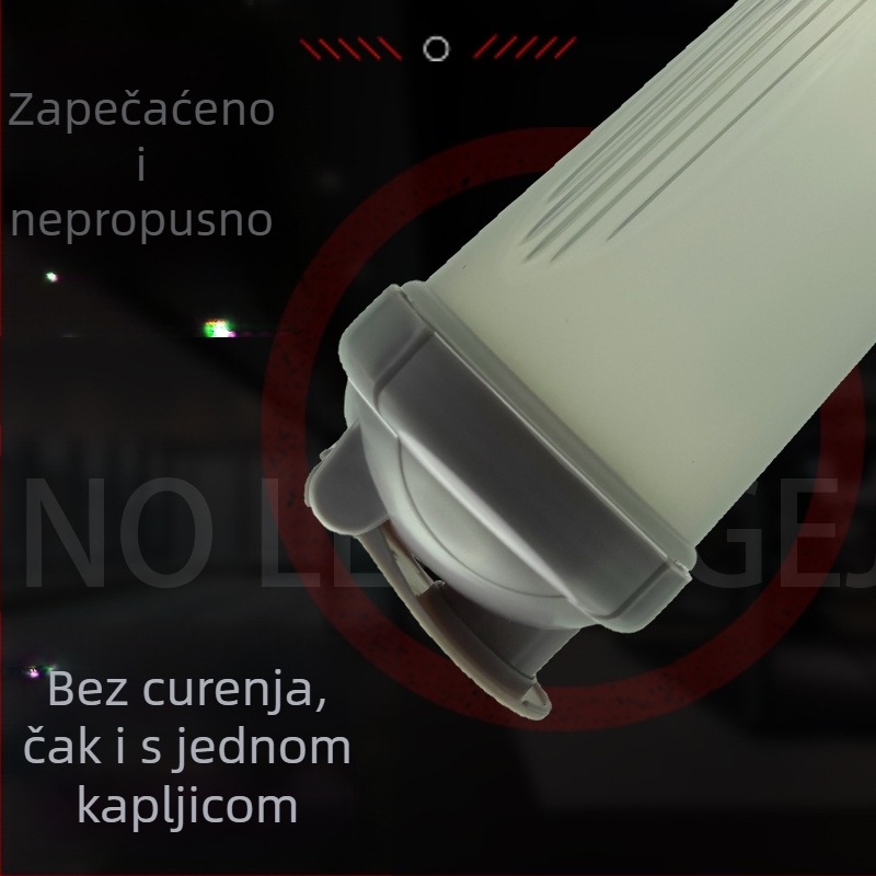 Prijenosna plastična shaker čaša s flip-top poklopcem, 400 ml, velika kapaciteta za fitness