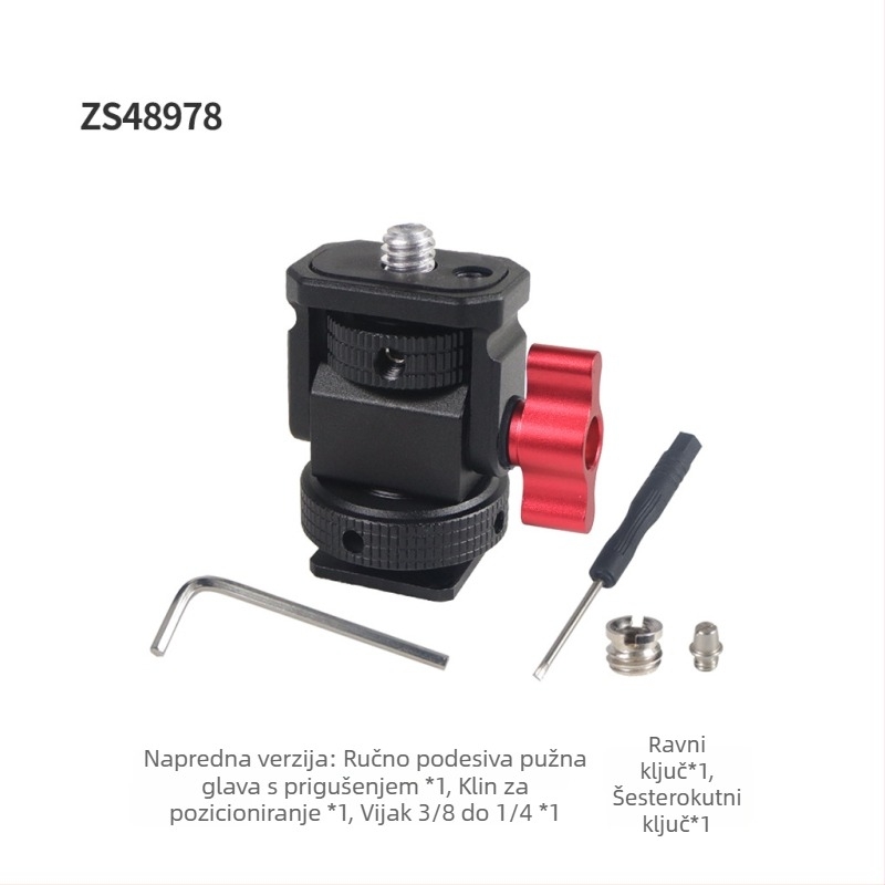 Gimbal s konstantnim tlumenjem za DJI Osmo 360, nosač s 1/4''-1/4'' navojem
