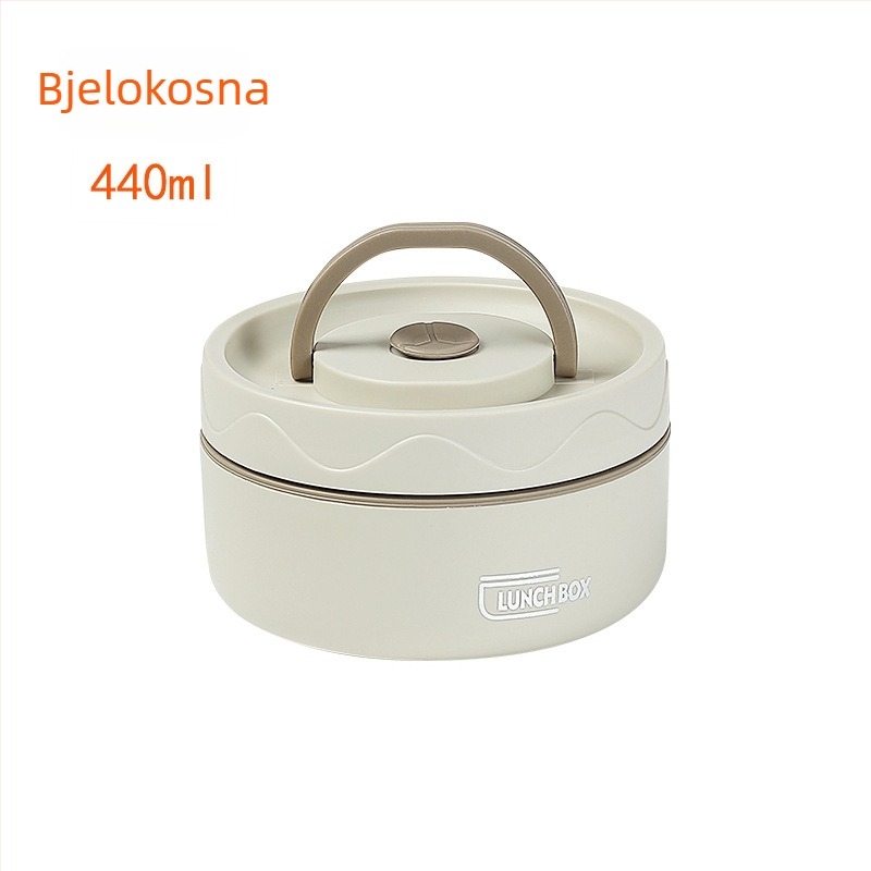 Kutija za obrok od 304 nehrđajućeg čelika s izolacijom, japanski stil, veliki kapacitet
