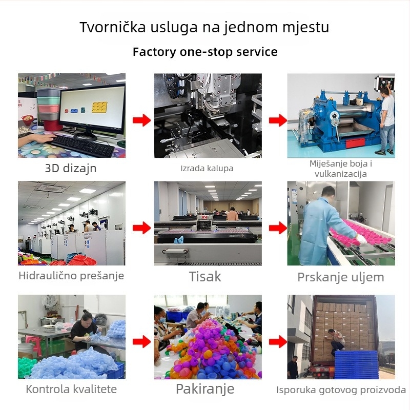 Sklopiva posuda za kućne ljubimce – za mačke i pse, prijenosna vanjska posuda od silikona za hranu