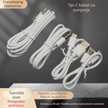 Type-C USB kabel za podatke i napajanje, duljine 30 cm ili 50 cm