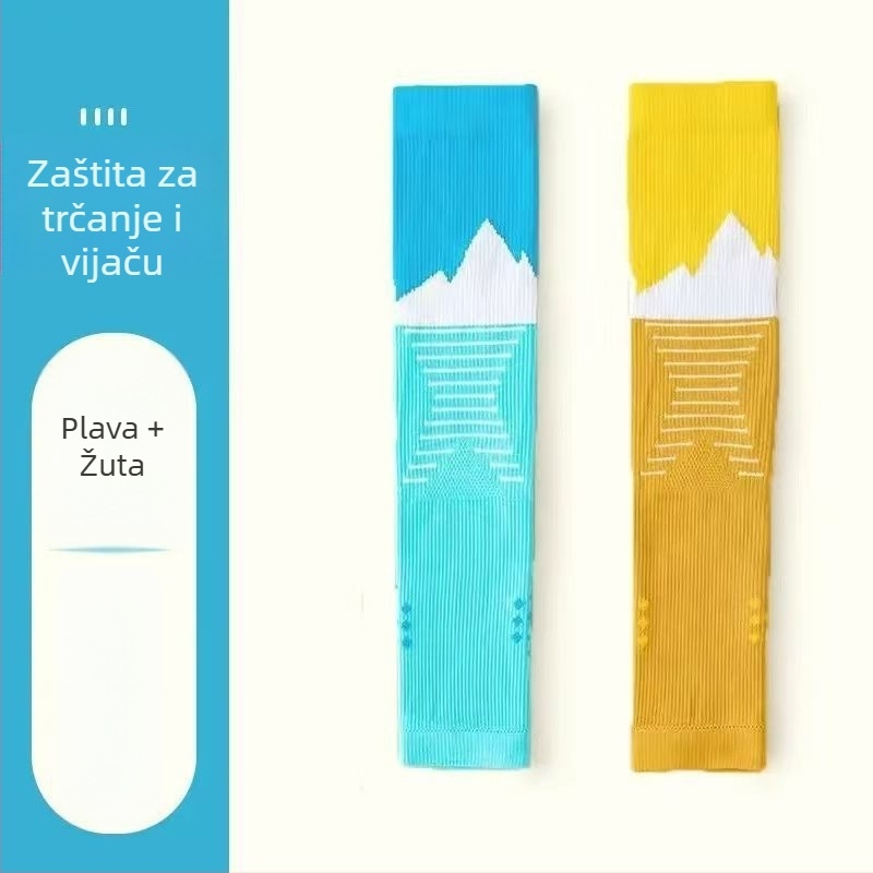 Zaštitne proteze za listove i koljena za planinarenje i biciklizam, funkcionalne čarape za listove, unisex