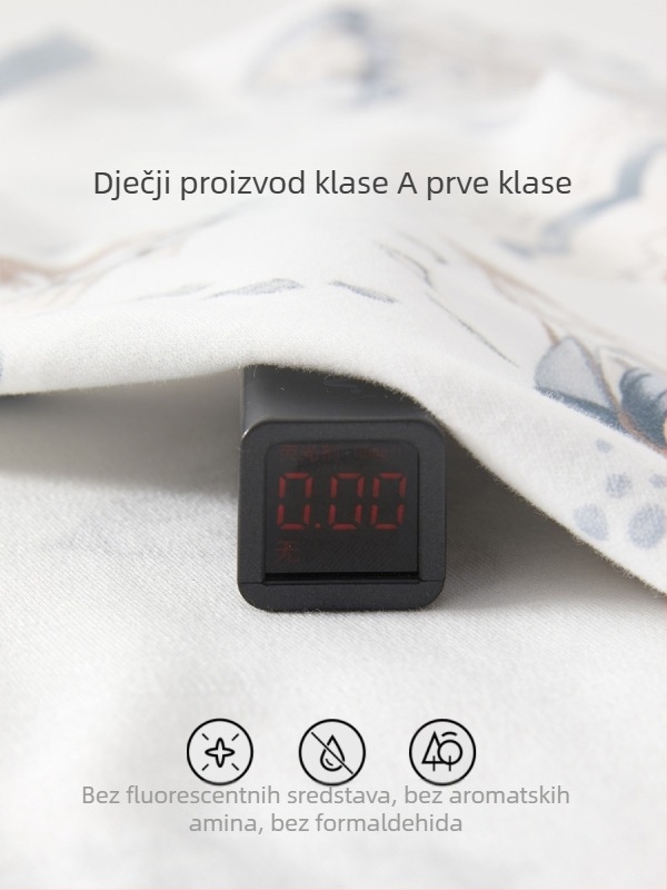 Pamukasti romper za novorođenče s dugim rukavima, 100% pamuk, unisex, za proljeće i jesen
