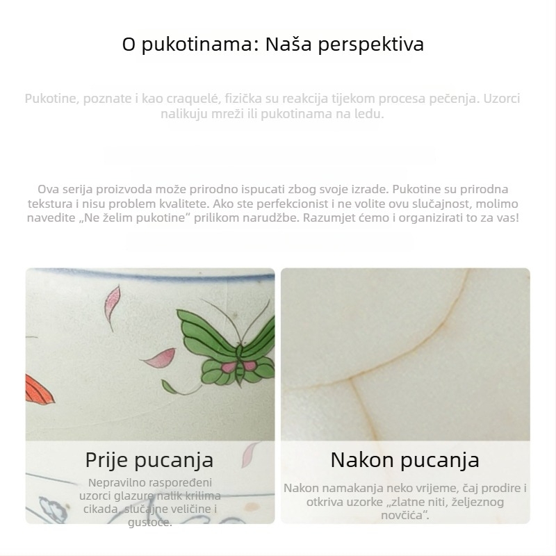 Čajna šalica u japanskom stilu, retro plavo-bijela sa motivom zeca i jagode, majstorska šalica, degustacijska šalica, jedna šalica, gostinska šalica, keramički kućni čajni set.