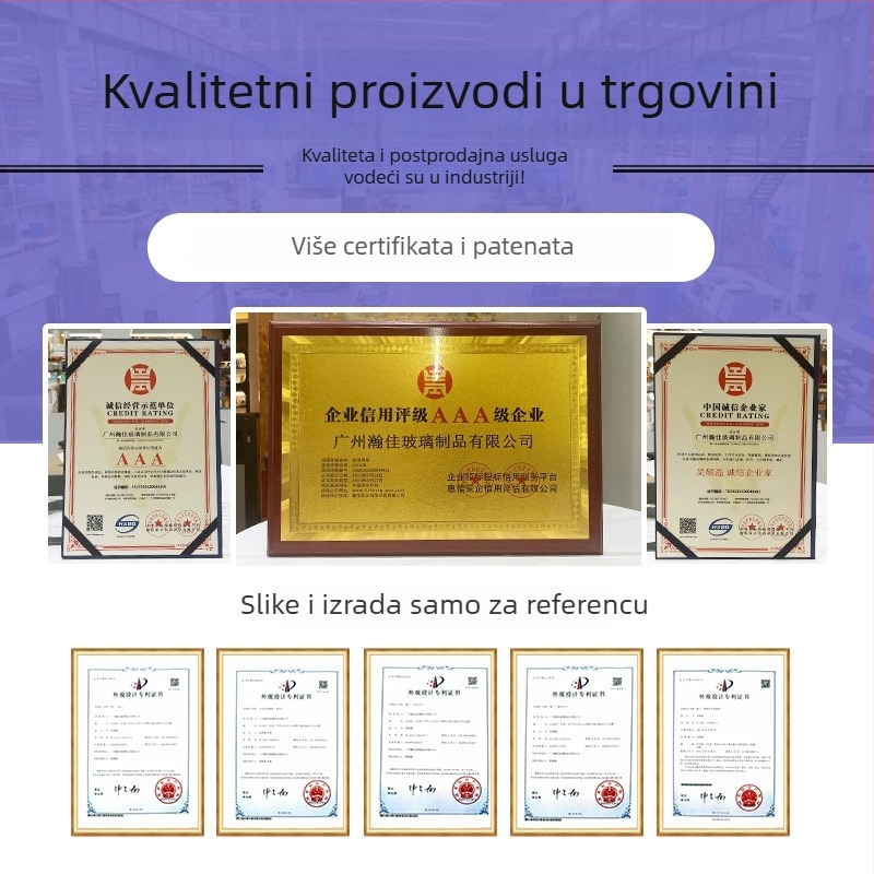 Staklena set ambalaža za kozmetiku, 30 g i 50 g s pumpom – za njegu kože (krema, losion, esencija)