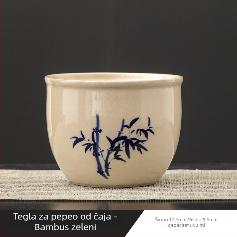 Keramička posuda za pranje čaja sa vodnim bazenom i spremnikom za otpadnu vodu za Gongfu čajnu ceremoniju