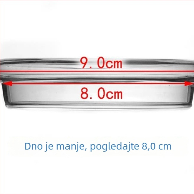 Staklena šalica za čaj u obliku jajeta, dvostruko stijenke, s poklopcem i filtrom, uredski set od tri komada