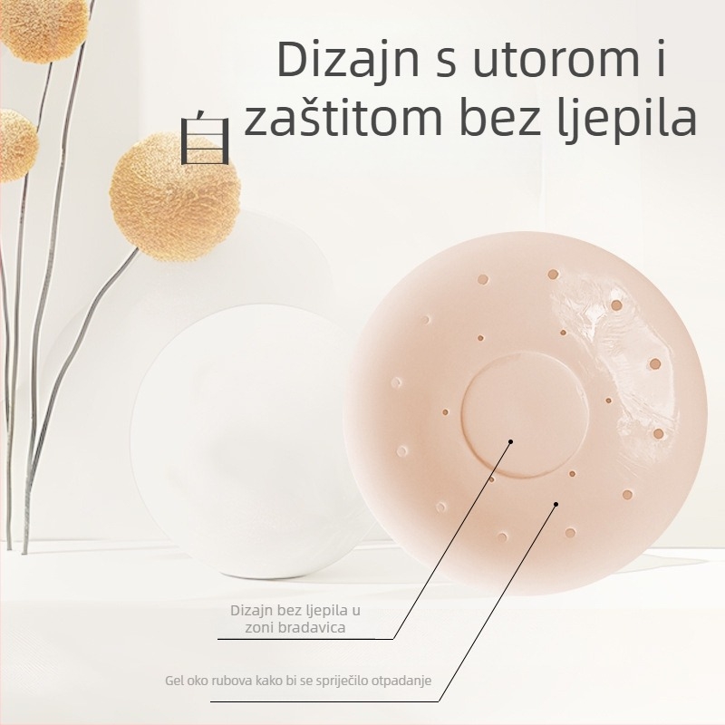 Silikonski flasteri za bradavice, tanki i nevidljivi, za vjenčano donje rublje