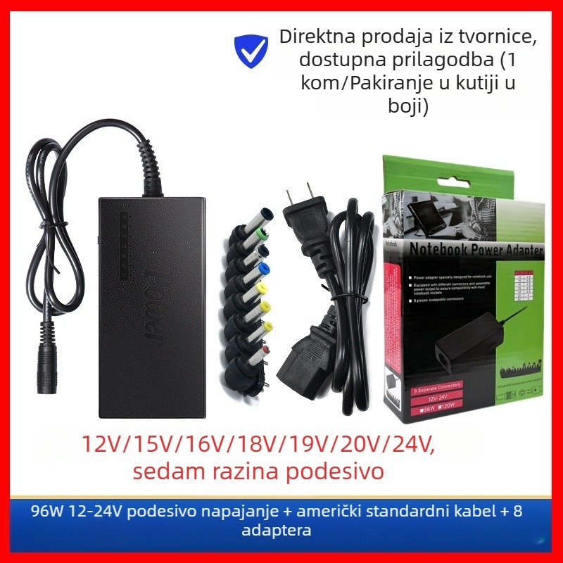 Prilagodljivo napajanje 3-12V/2A, 9-24V za LED traku i pumpu vode s motorom, regulirana brzina 3-24V