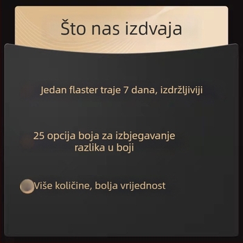 Kompres za prikrivanje ožiljaka i rodnih znakova – nevidljivi prekrivač tetovaža, boja kože, polupermanentno