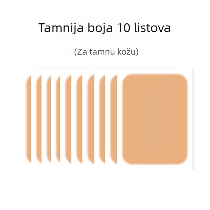 Kompres za prikrivanje ožiljaka i rodnih znakova – nevidljivi prekrivač tetovaža, boja kože, polupermanentno