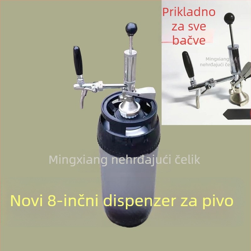 Prijenosni vanjski dispenzer za pivo u bačvi za craft pivo