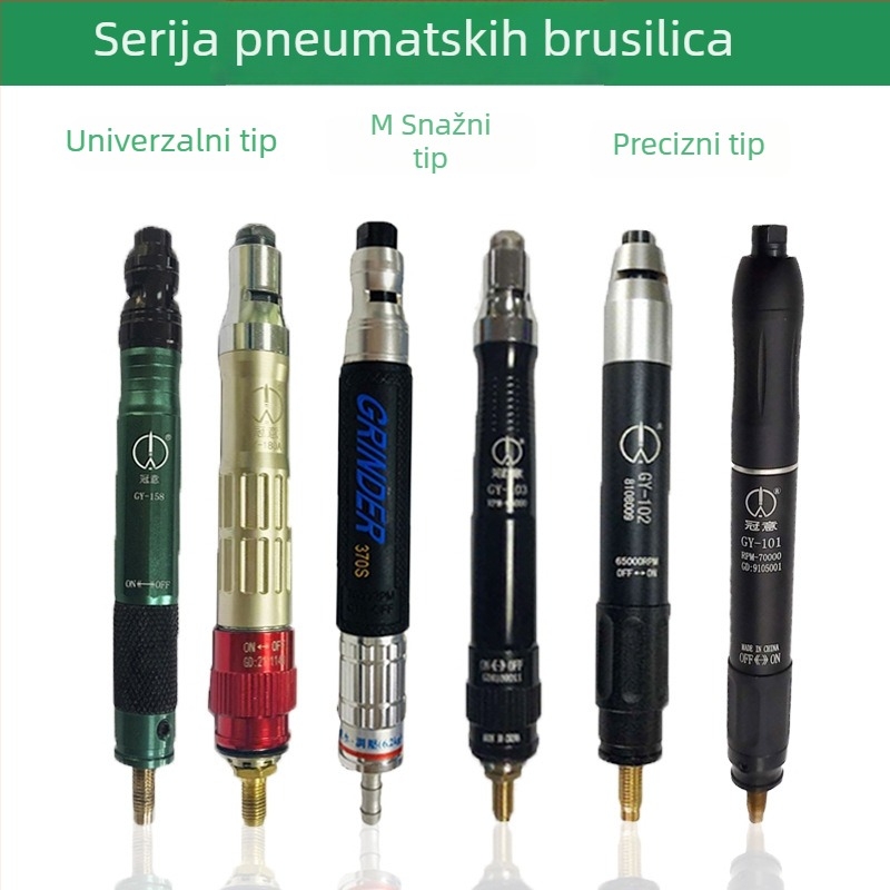 Pneumatska brusilica u obliku olovke — industrijske klase, visoka brzina brušenja i poliranja