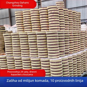 Polirni flap kotač od nehrđajućeg čelika s aluminijevim oksidom za uklanjanje oksida